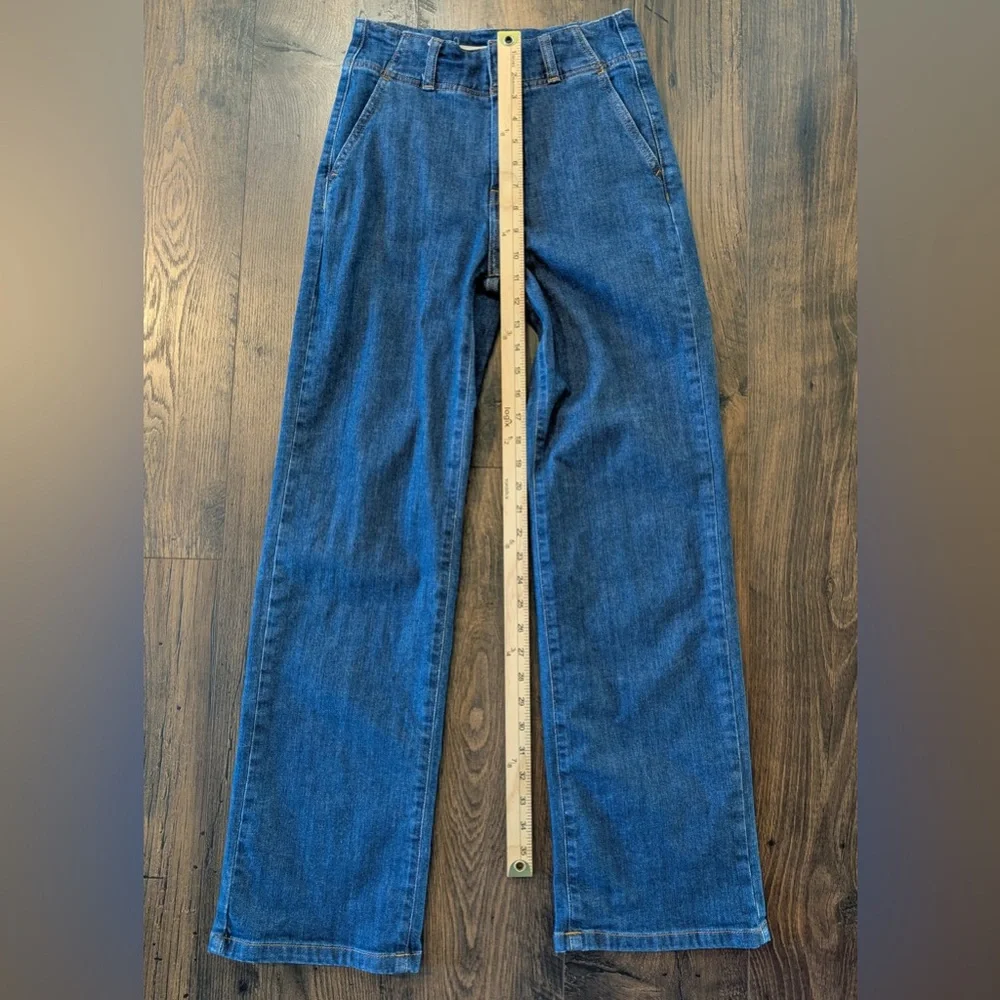 Pilcro Women’s Contemporary Trouser Jeans Blue Denim Size 25